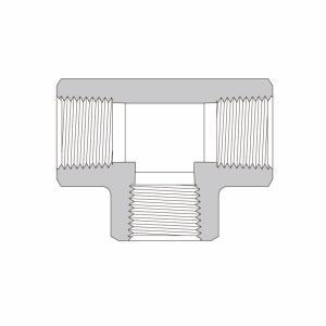 Тройник с внутренней резьбой HJFT-RT16-SS из SS316 HJFT-RT16-SS  SS-PT-RT16   